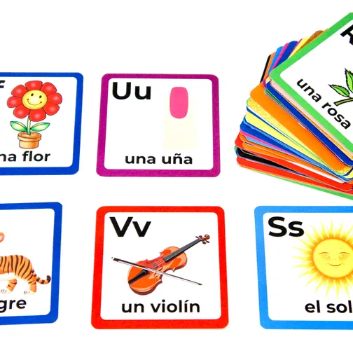 Испанские карточки для начинающих